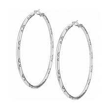 Load image into Gallery viewer, Grande Hoop Charm Earrings
