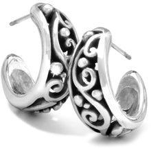 Load image into Gallery viewer, Love Affair Hoop Post Earrings

