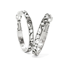 Load image into Gallery viewer, Contempo Medium Hoop Earrings

