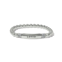 Load image into Gallery viewer, Meridian Petite Love Stretch Bracelet
