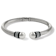 Load image into Gallery viewer, Meridian Open Hinged Bangle
