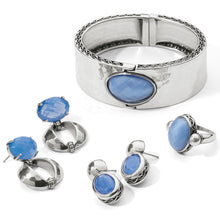 Load image into Gallery viewer, Blue Moon Hinged Bangle
