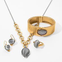 Load image into Gallery viewer, Golden Moon Hinged Bangle
