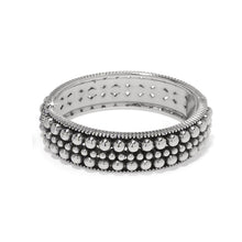Load image into Gallery viewer, Pretty Tough Pierced Hinge Bangle
