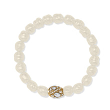Load image into Gallery viewer, Trust Your Journey Pearl Bracelet
