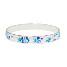 Load image into Gallery viewer, Kyoto In Bloom Indigo Bangle
