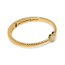 Load image into Gallery viewer, Celestia Heart Hinged Bangle

