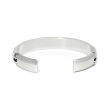 Load image into Gallery viewer, Flora Double Hinged Bangle Bracelet
