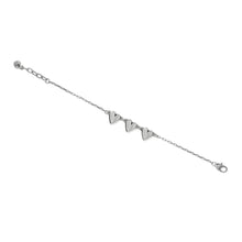Load image into Gallery viewer, Cascade Heart Trio Bracelet
