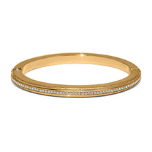 Load image into Gallery viewer, Meridian Orbit Hinged Bangle
