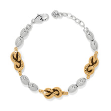 Load image into Gallery viewer, Interlok Single Knot Drops Bracelet

