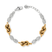 Load image into Gallery viewer, Interlok Single Knot Drops Bracelet
