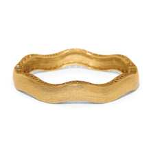 Load image into Gallery viewer, Inner Circle Wide Hinged Bangle
