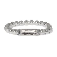 Load image into Gallery viewer, Meridian Aurora Baguette Stretch Bracelet
