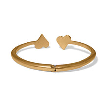Load image into Gallery viewer, Timeless Good Deeds Open Hinged Bangle Bracelet
