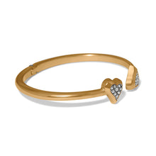 Load image into Gallery viewer, Timeless Good Deeds Open Hinged Bangle Bracelet
