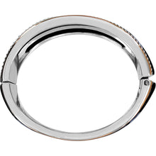 Load image into Gallery viewer, Neptune's Rings Black Hinged Bangle
