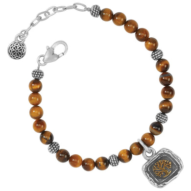 Ferrara Virtue Beaded Oak Tree Bracelet