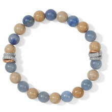 Load image into Gallery viewer, Neptune's Rings Azure Stretch Bracelet
