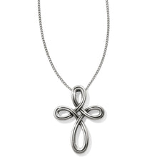 Load image into Gallery viewer, Interlok Petite Cross Necklace
