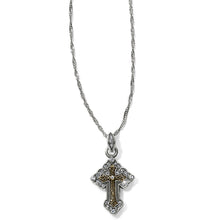 Load image into Gallery viewer, Greek Petite Cross Necklace
