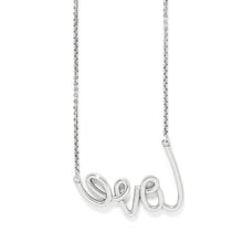 Load image into Gallery viewer, Love Script Sparkle Necklace
