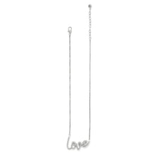 Load image into Gallery viewer, Love Script Sparkle Necklace
