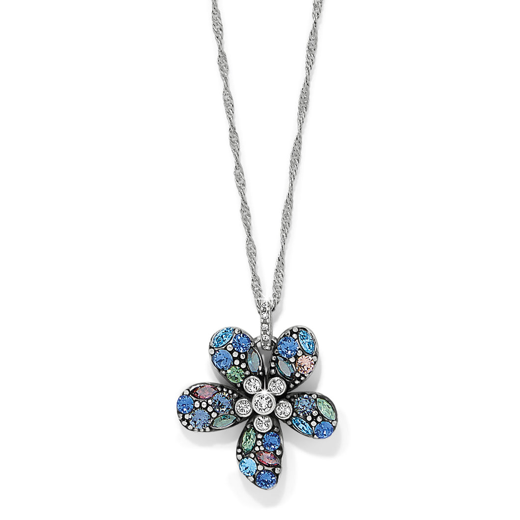 Trust Your Journey Flower Necklace