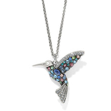 Load image into Gallery viewer, Trust Your Journey Hummingbird Necklace
