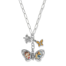 Load image into Gallery viewer, Forever Butterfly Locket Necklace
