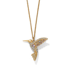 Load image into Gallery viewer, Trust Your Journey Hummingbird Necklace
