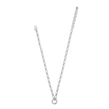 Load image into Gallery viewer, Isadora Dot Link Open Charm Ring Necklace
