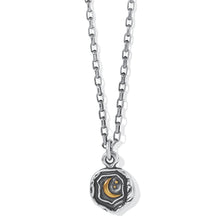 Load image into Gallery viewer, Ferrara Virtue Crescent Moon Pendant Necklace
