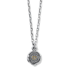 Load image into Gallery viewer, Ferrara Virtue Crescent Moon Pendant Necklace
