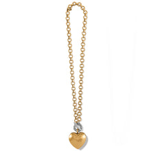 Load image into Gallery viewer, Inner Circle Heart Toggle Necklace
