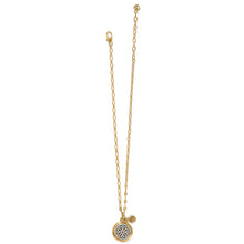 Load image into Gallery viewer, Ferrara Two Tone Luce Small Pendant Necklace
