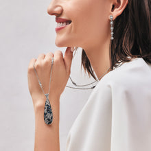 Load image into Gallery viewer, Garden Of Love Teardop Necklace
