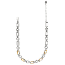Load image into Gallery viewer, Medici Link Two Tone Necklace
