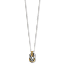 Load image into Gallery viewer, Interlok Harmony Two Tone Petite Necklace

