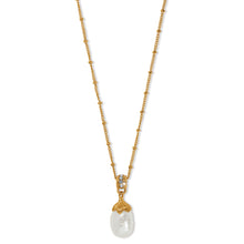 Load image into Gallery viewer, Everbloom Pearl Drop Necklace

