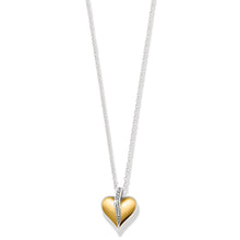 Load image into Gallery viewer, Precious Heart Two Tone Petite Necklace
