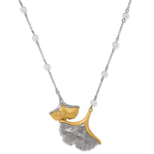 Load image into Gallery viewer, Everbloom Ginko Pearl Necklace
