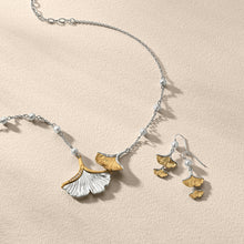 Load image into Gallery viewer, Everbloom Ginko Pearl Necklace
