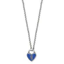 Load image into Gallery viewer, One Heart Padlock Reversible Necklace
