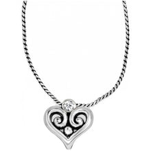 Load image into Gallery viewer, Alcazar Heart Badge Clip Necklace
