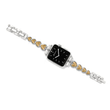 Load image into Gallery viewer, Pretty Tough Two Tone Heart Watch Band
