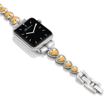 Load image into Gallery viewer, Pretty Tough Two Tone Heart Watch Band
