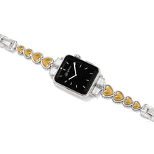 Load image into Gallery viewer, Pretty Tough Two Tone Heart Watch Band

