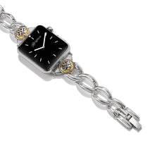 Load image into Gallery viewer, Interlok Noir Two Tone Watch Band
