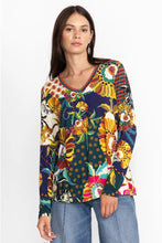 Load image into Gallery viewer, KIMBRA FAVORITE LONG SLEEVE V-NECK SWING TEE
